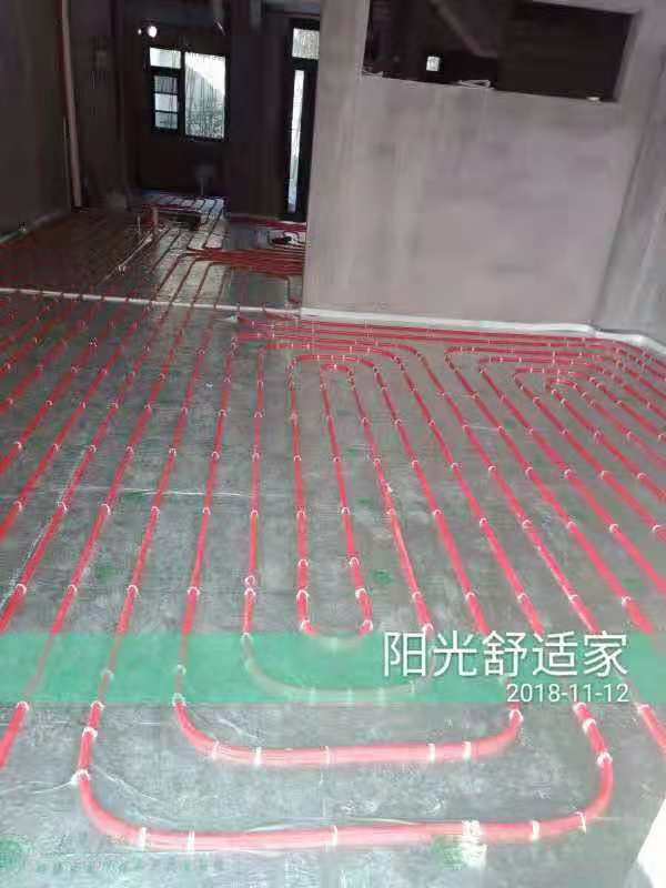 洛阳阳光舒适家地暖——建业龙城工程案例